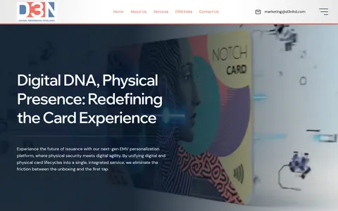 d3nltd.com — desktop website