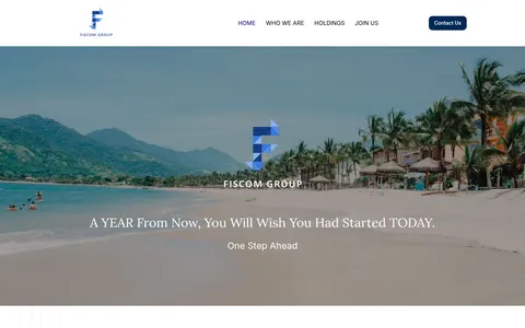 fiscomgroup.com — desktop website