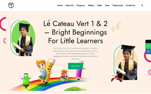 lecateauvert.com — desktop website