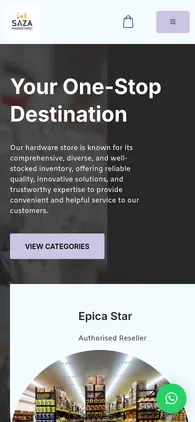 sazamarketing.com — mobile website