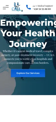 ucallassist.com — mobile website
